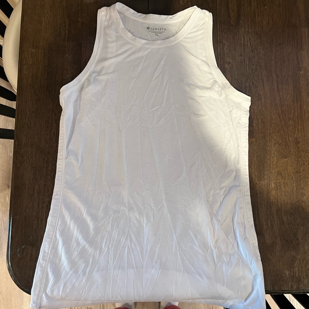 Athleta White Tank Top